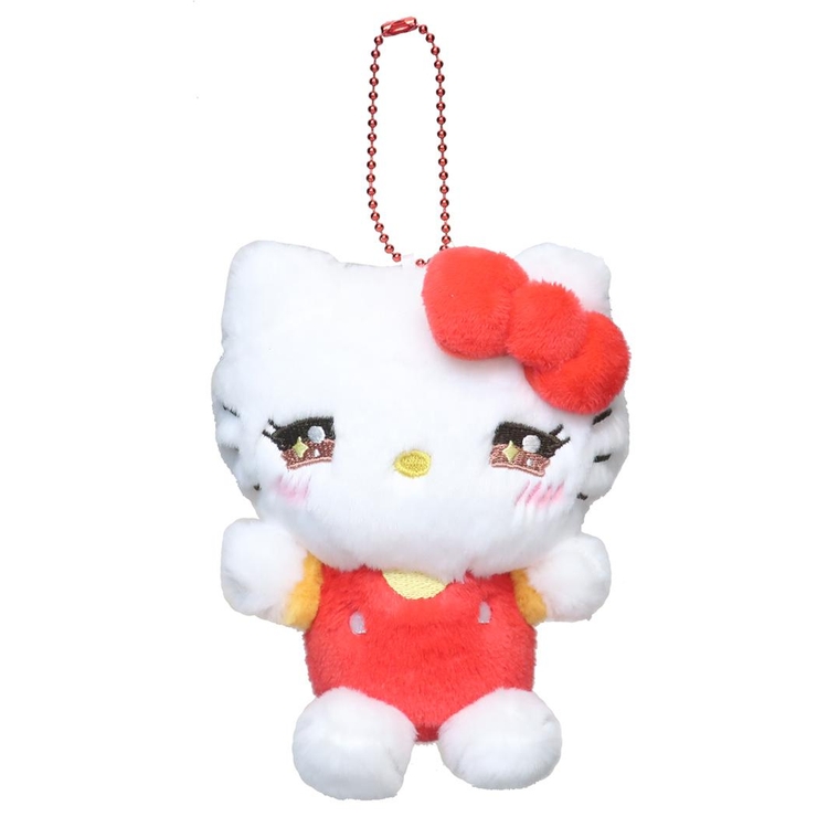 お気に入りの ハローキティ ミニぬいぐるみボールチェーン[品番 ぬいぐるみ その他