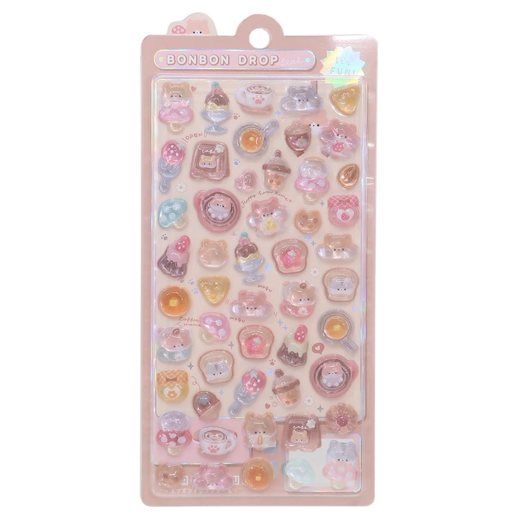 シールシート ボンボンドロップシール はむはむボンボン[品番