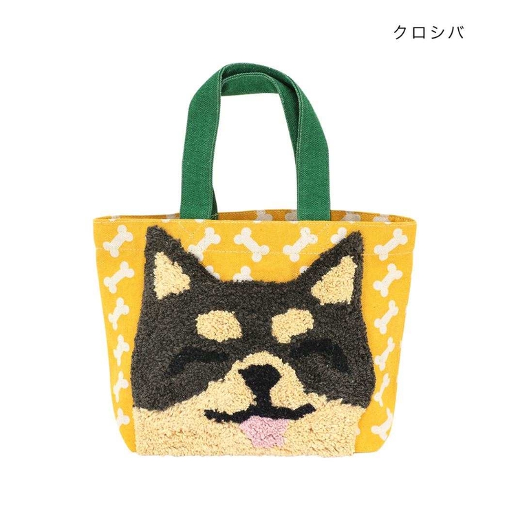 アニマルグッズ ランチバッグ ぽこもこキャンバストート | cinemacollection | 詳細画像1 
