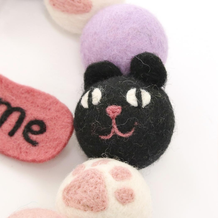 アニマルグッズ インテリア雑貨 フェルトリース[品番：BREW0157710