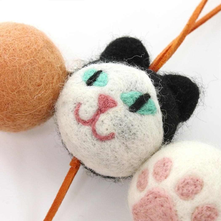 アニマルグッズ インテリア雑貨 フェルトリース[品番：BREW0157710