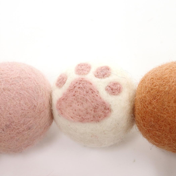 アニマルグッズ インテリア雑貨 フェルトリース[品番：BREW0157710