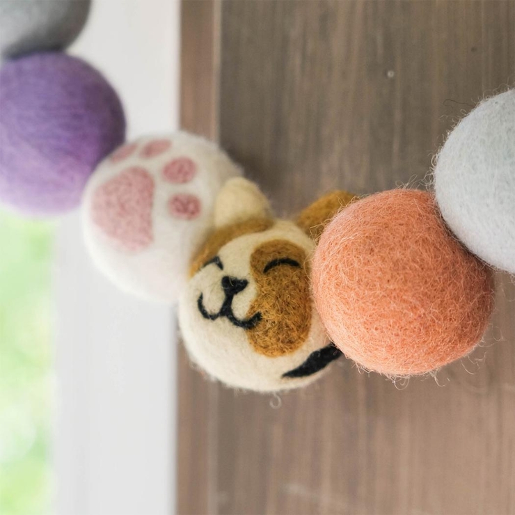 アニマルグッズ インテリア雑貨 フェルトリース[品番：BREW0157710