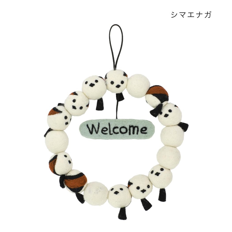 アニマルグッズ インテリア雑貨 フェルトリース | cinemacollection | 詳細画像1 