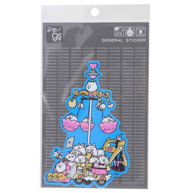 にゃんこ大戦争 キャラクターステッカー ビッグサイズステッカー | cinemacollection | 詳細画像1 