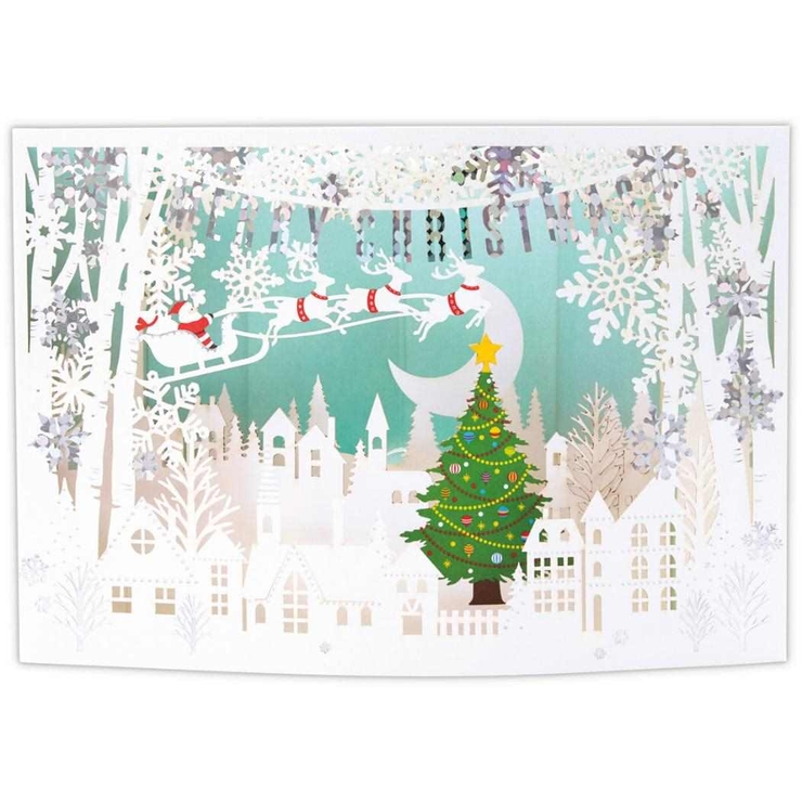 クリスマスカード レーザーカットカード 立体カード | cinemacollection | 詳細画像3 