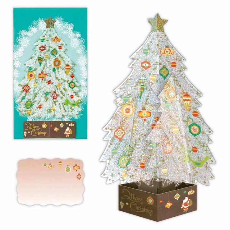 クリスマスカード クリスマスツリーカード 立体カード | cinemacollection | 詳細画像1 