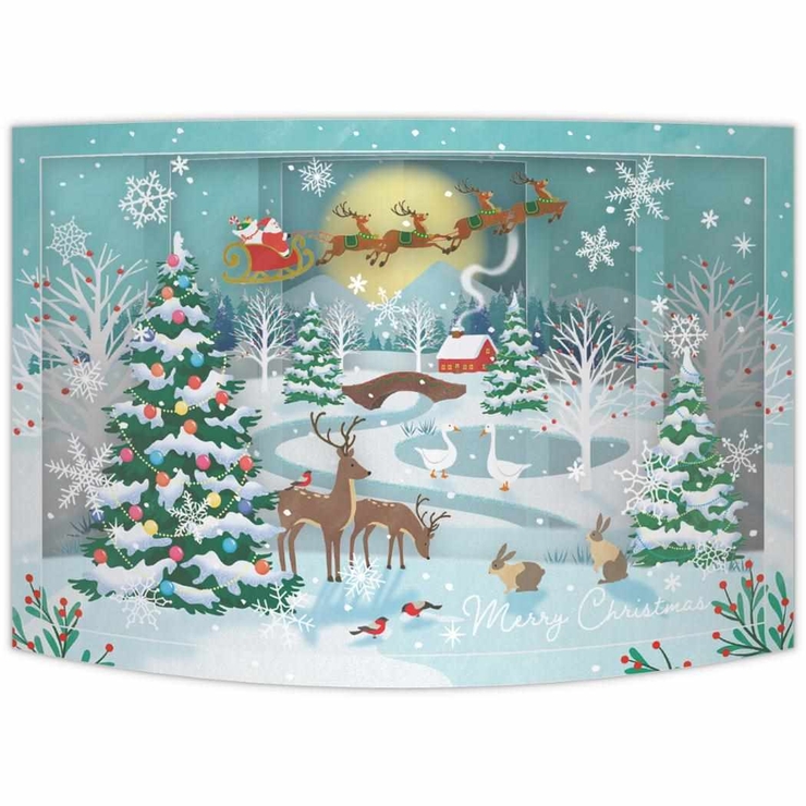 クリスマスカード 飾って楽しめるカード 立体カード | cinemacollection | 詳細画像3 
