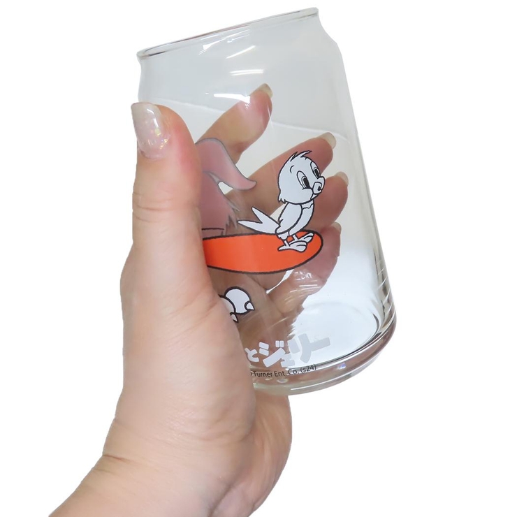 トムとジェリー ガラスコップ 缶型グラス | cinemacollection | 詳細画像2 