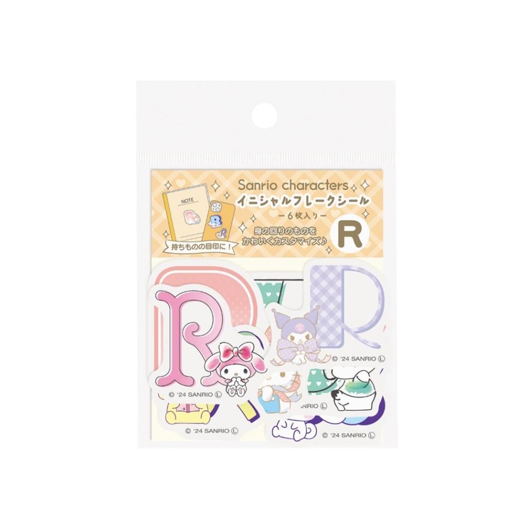 サンリオキャラクターズ フレークシール イニシャルフレークシール | cinemacollection | 詳細画像1 