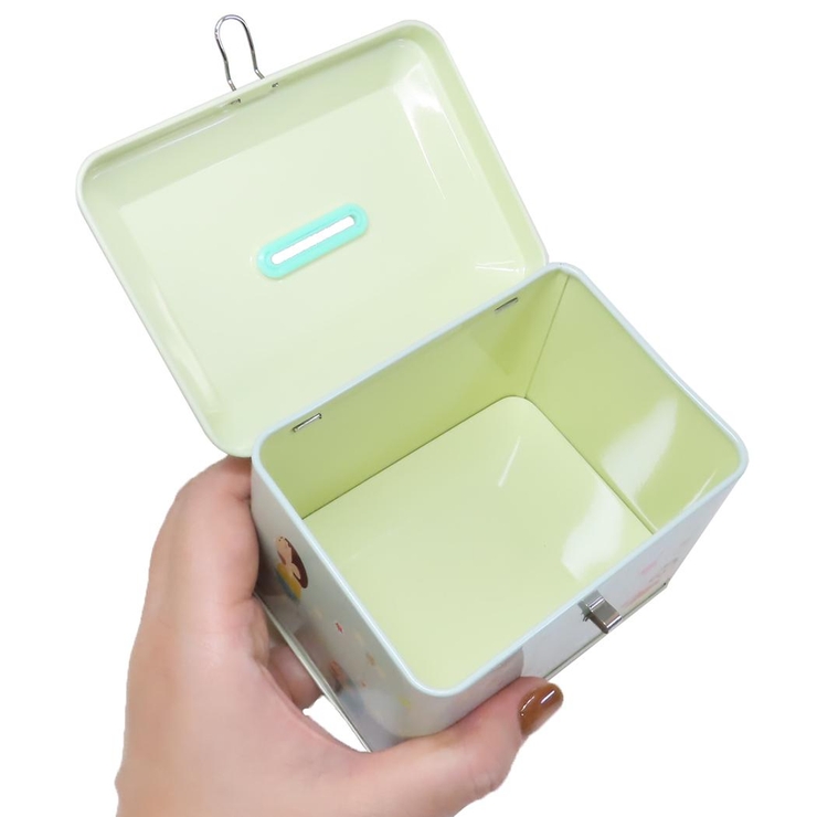 クレヨンしんちゃん 貯金箱 カギ付き缶バンク[品番：BREW0159538