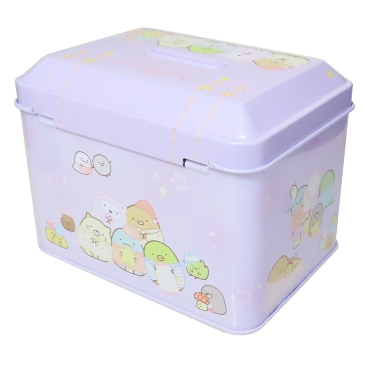 すみっコぐらし 貯金箱 カギ付き缶バンク | cinemacollection | 詳細画像3 