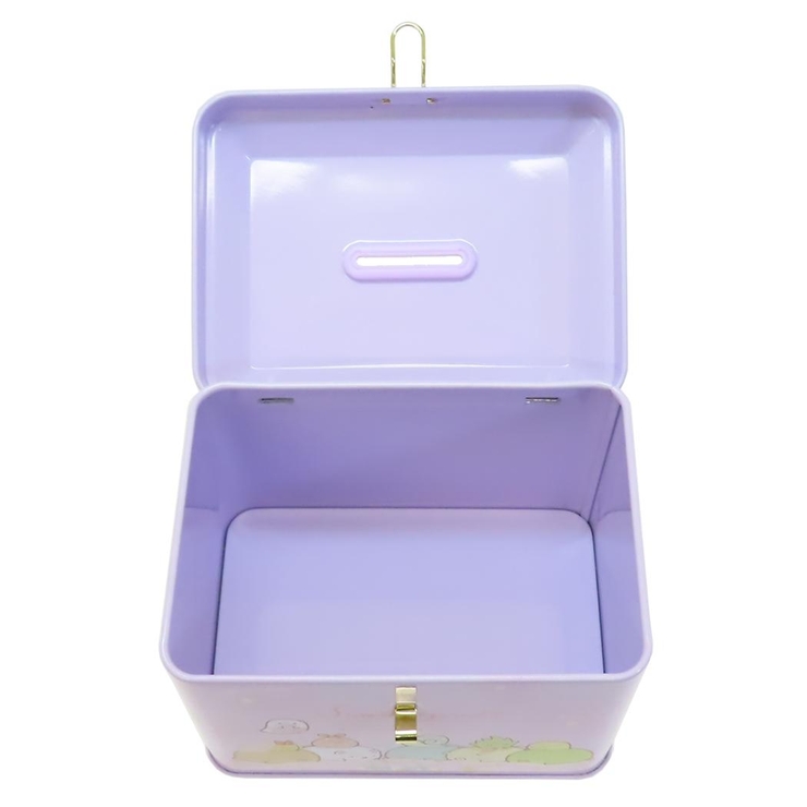 すみっコぐらし 貯金箱 カギ付き缶バンク | cinemacollection | 詳細画像4 