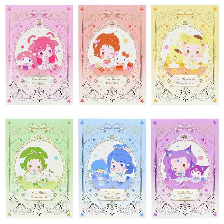 Yes!プリキュア5GoGo!xサンリオキャラクターズ ポストカード Yes!プリキュア5GoGo!xサンリオキャラクターズ ポストカード