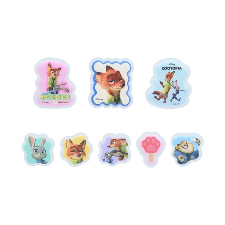 ズートピア フレークシール ぷっくりピースシール[品番：BREW0161493