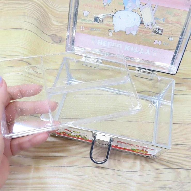 ハローキティ　コスメボックス　バニティボックス　バニティケース　手提げ　2001 楽天市場】ハローキティ コスメボックス バニティケース
