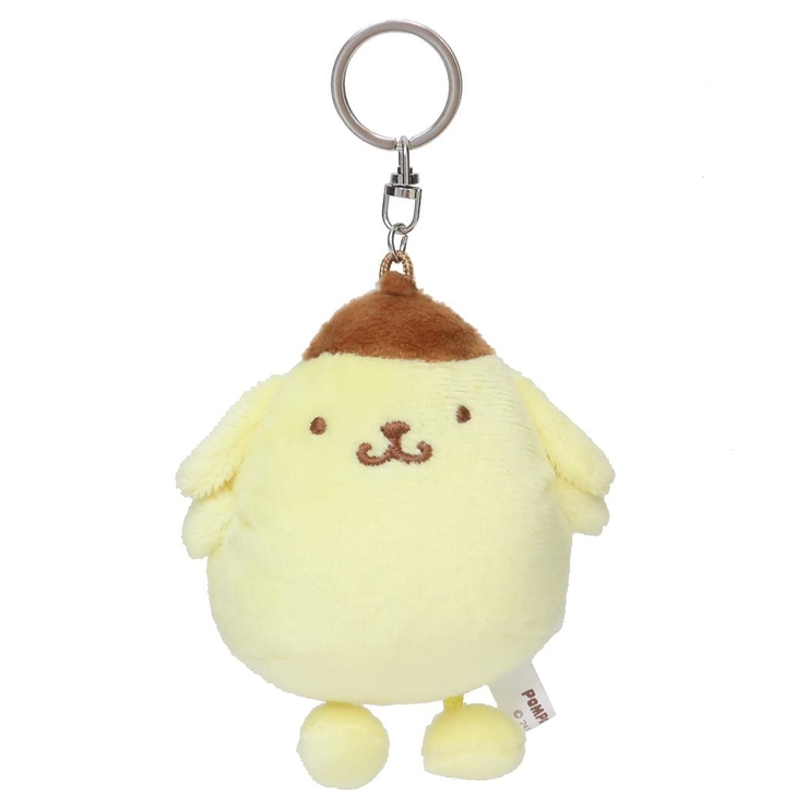 ポムポムプリン ぬいぐるみキーホルダー 平成レトロ　2001 サンリオ ポムポムプリン 平成レトロ 2001年 非売品 マスコット