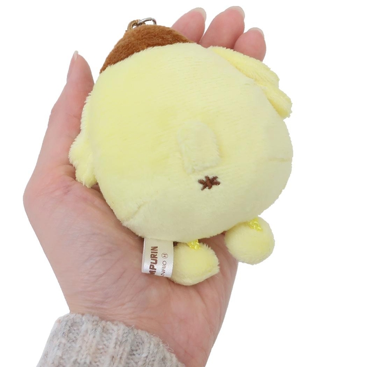 ポムポムプリン キーチェーンマスコット お座りぬいぐるみ[品番