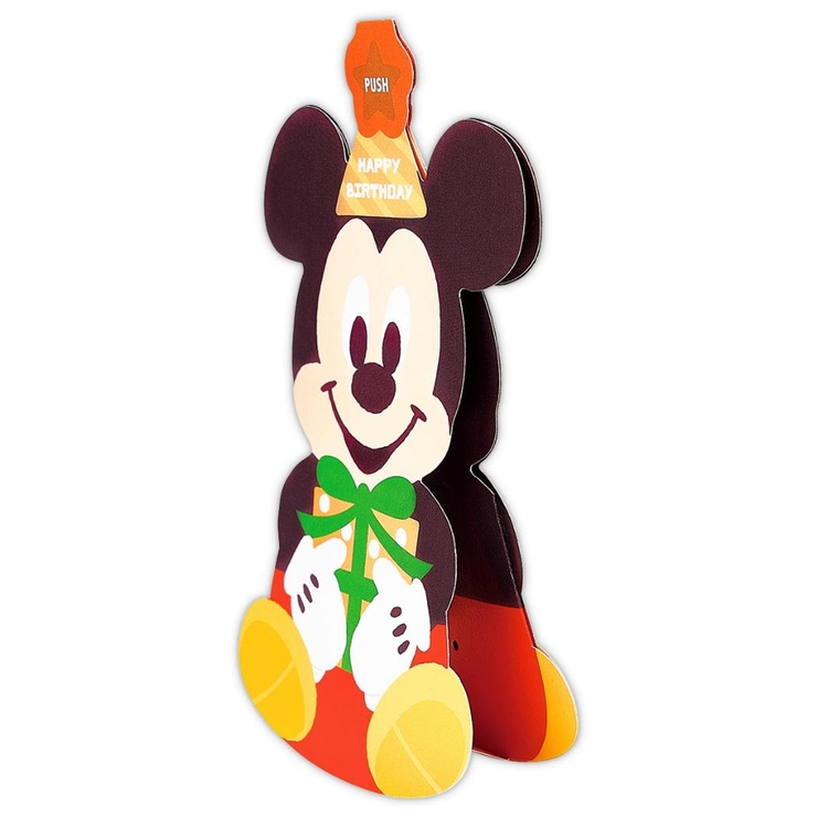 ミッキーマウス グリーティングカード 誕生お祝い | cinemacollection | 詳細画像2 