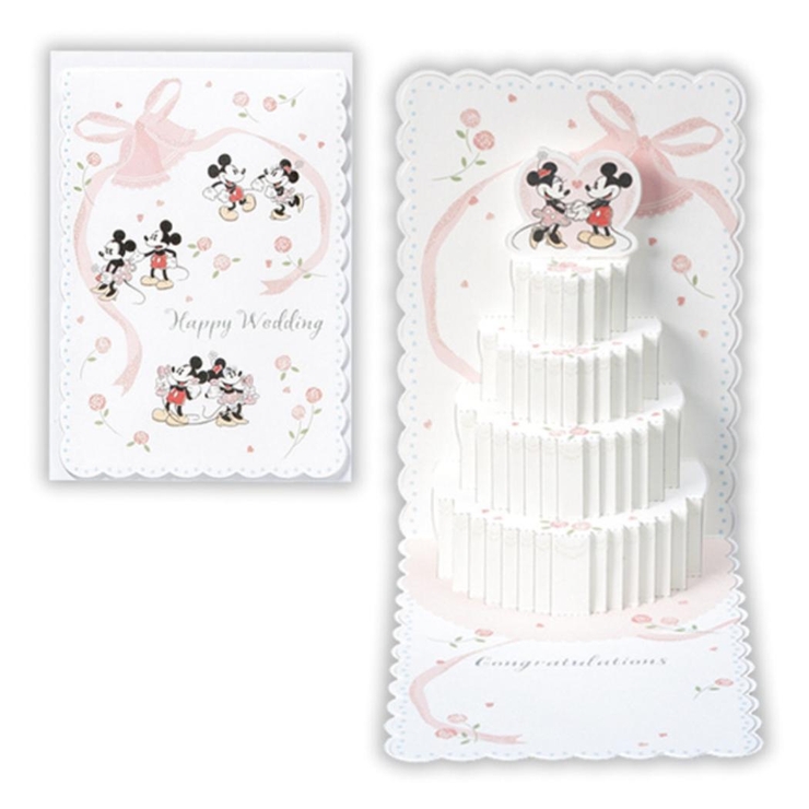 ミッキー＆ミニー グリーティングカード 結婚お祝い | cinemacollection | 詳細画像1 