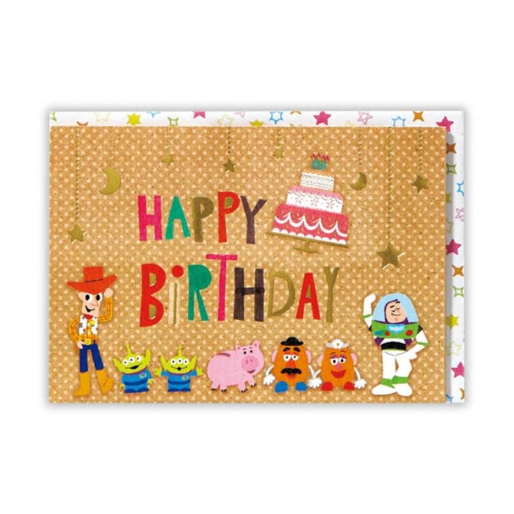 トイストーリー グリーティングカード 誕生お祝い | cinemacollection | 詳細画像2 