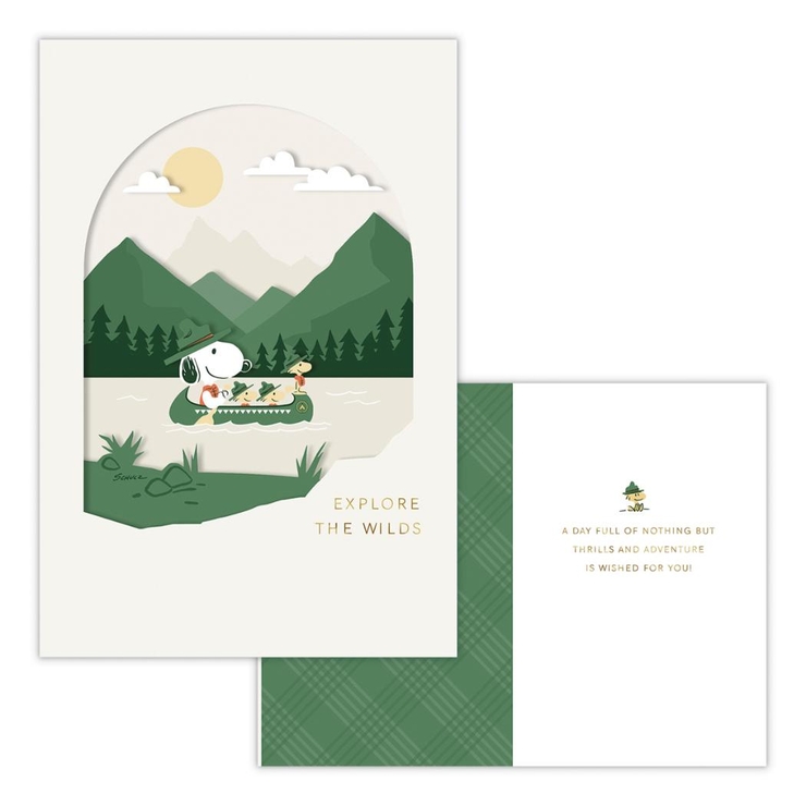 スヌーピー グリーティングカード 多目的 | cinemacollection | 詳細画像1 