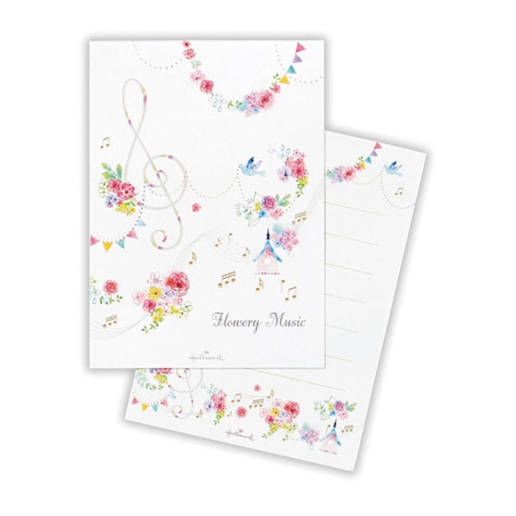 便箋 ひとことふたこと箋 フラワリーミュージック3 | cinemacollection | 詳細画像1 