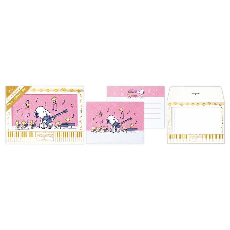 スヌーピー 手紙セット ミニレターセット | cinemacollection | 詳細画像2 