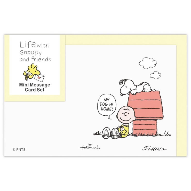 スヌーピー メッセージカード ミニメッセージカードセット | cinemacollection | 詳細画像2 