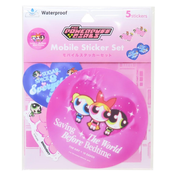 パワーパフガールズ ダイカットシール モバイルステッカー | cinemacollection | 詳細画像1 
