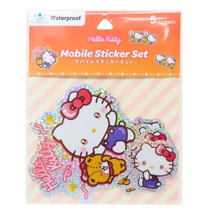 ハローキティ ダイカットシール モバイルステッカー | cinemacollection | 詳細画像1 
