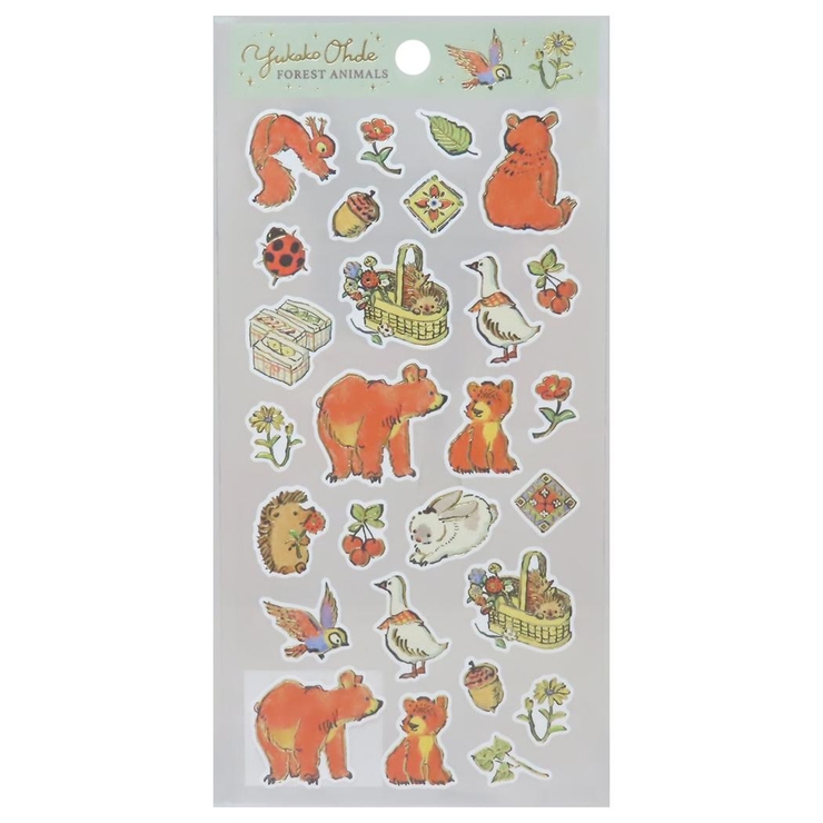 おおでゆかこ シールシート コットンシール | cinemacollection | 詳細画像1 