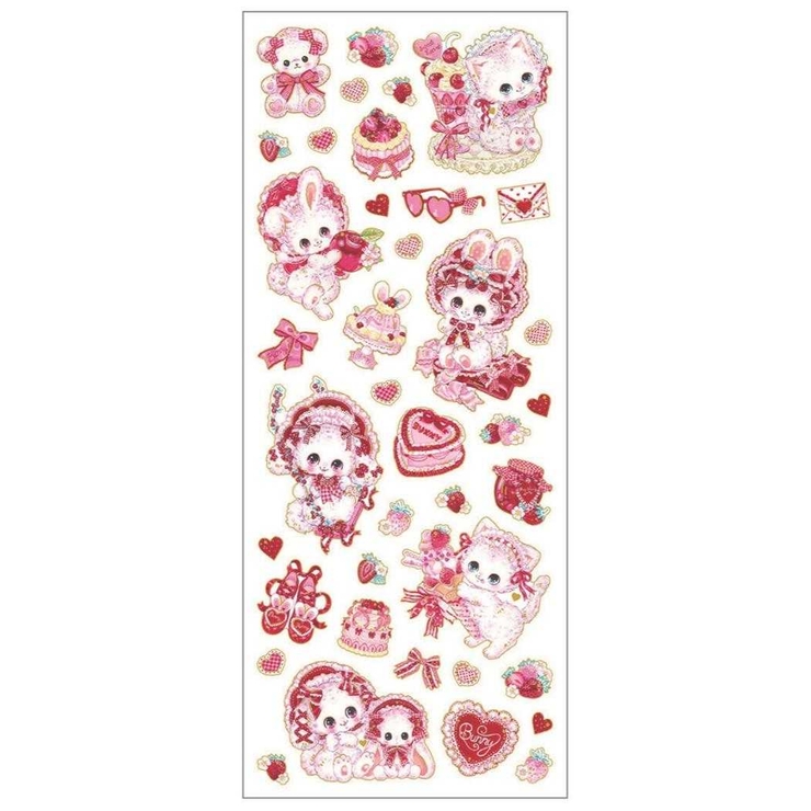 飴ノ森ふみか シールシート ふち箔クリアシール[品番：BREW0163520