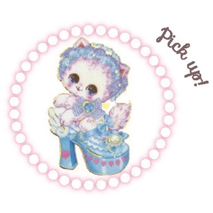 飴ノ森ふみか シールシート ふち箔クリアシール[品番：BREW0163522