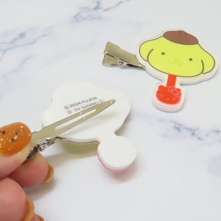 ポムポムプリン ヘアアクセ ヘアクリップ | cinemacollection | 詳細画像2 
