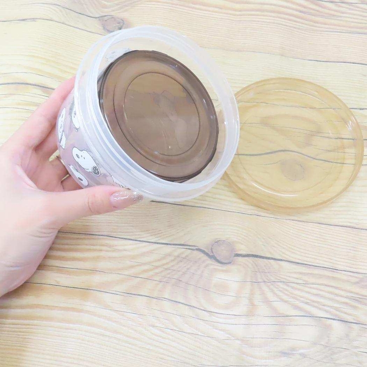 スヌーピー 食品保存容器 ラウンドコンテナ[品番：BREW0163985