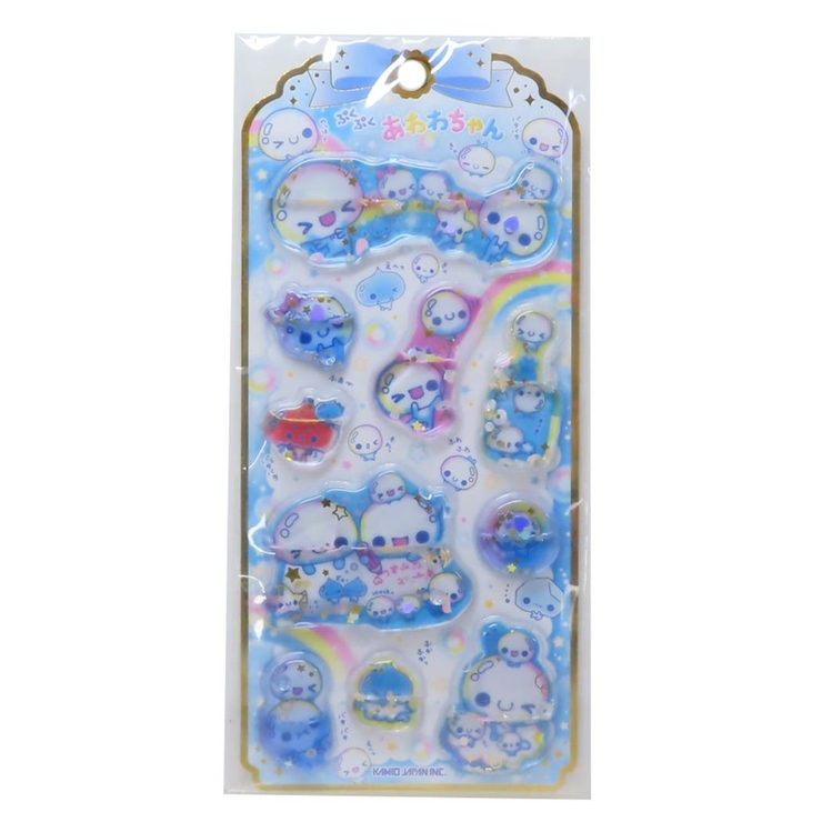 Amazon.co.jp: ぷくぷくあわわちゃん シールセット : おもちゃ