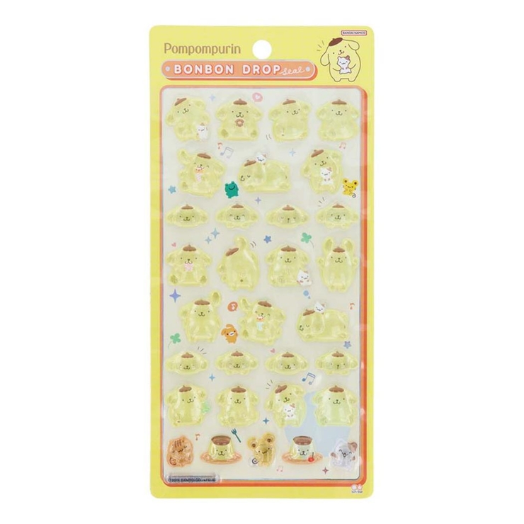 ポムポムプリン　シール Amazon | サンスター文具 サンリオキャラクター シール ボンボン