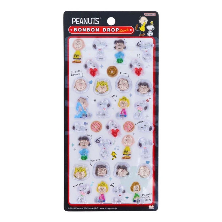 スヌーピー シールシート ボンボンドロップシール[品番：BREW0165099