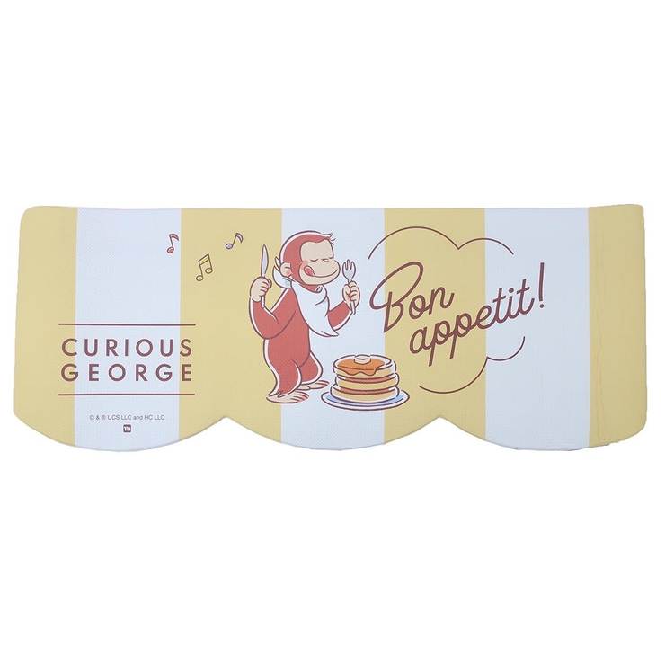 おさるのジョージ フロアマット キッチンマット | cinemacollection | 詳細画像1 