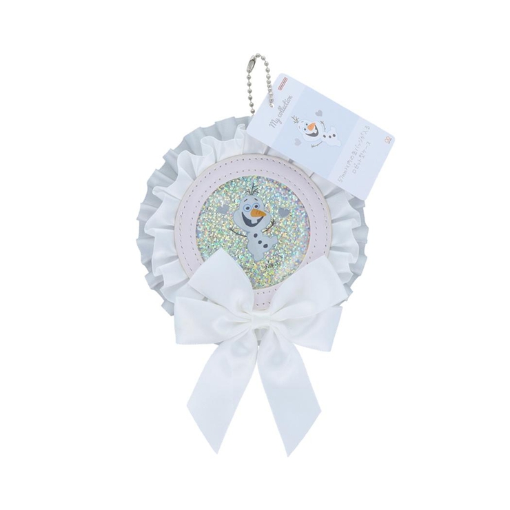 アナと雪の女王 キーチェーン ロゼット型缶バッジケース | cinemacollection | 詳細画像1 