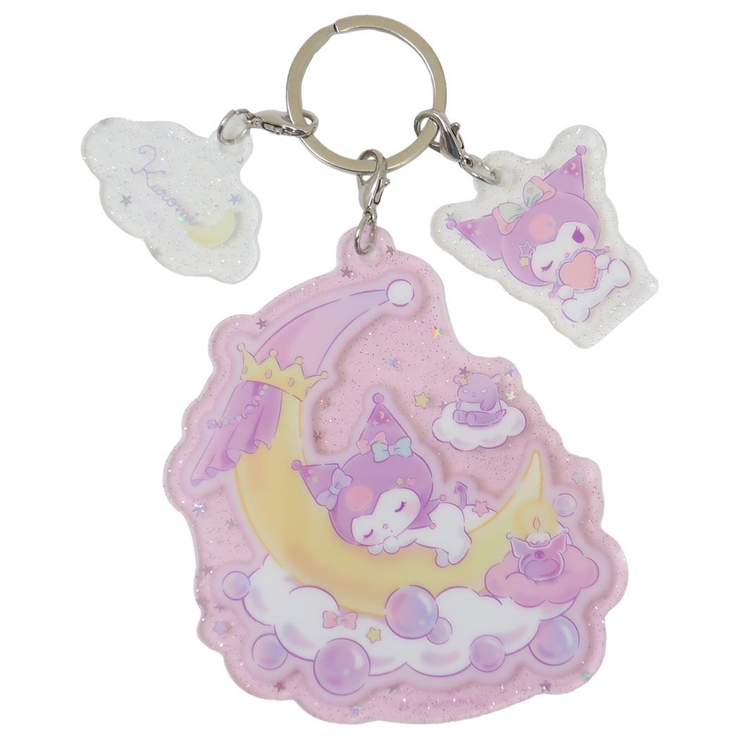 クロミ キーリング すやすや3連チャーム | cinemacollection | 詳細画像1 