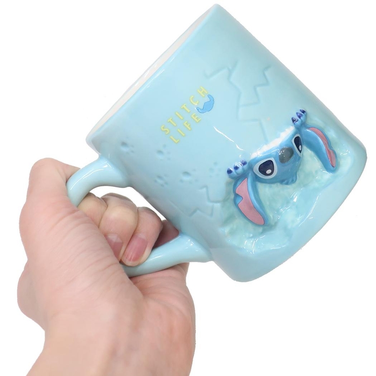 スティッチ 陶磁器製マグ いたずらマグカップ | cinemacollection | 詳細画像3 