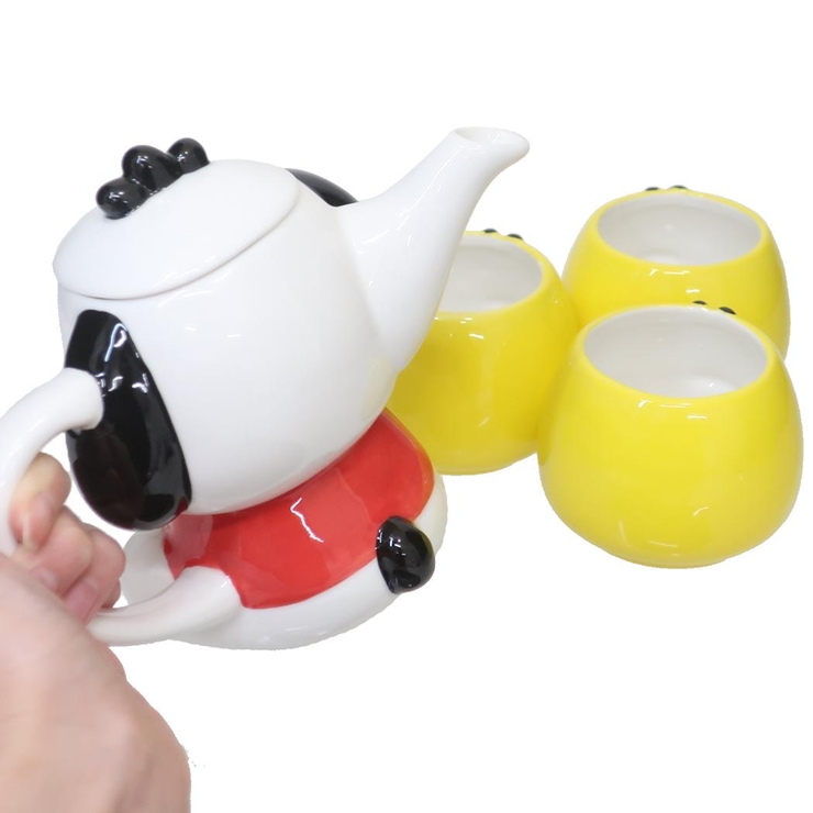 ポチャッコ ティーセット 磁器製ティーポット＆ティーカップ3個セット | cinemacollection | 詳細画像2 