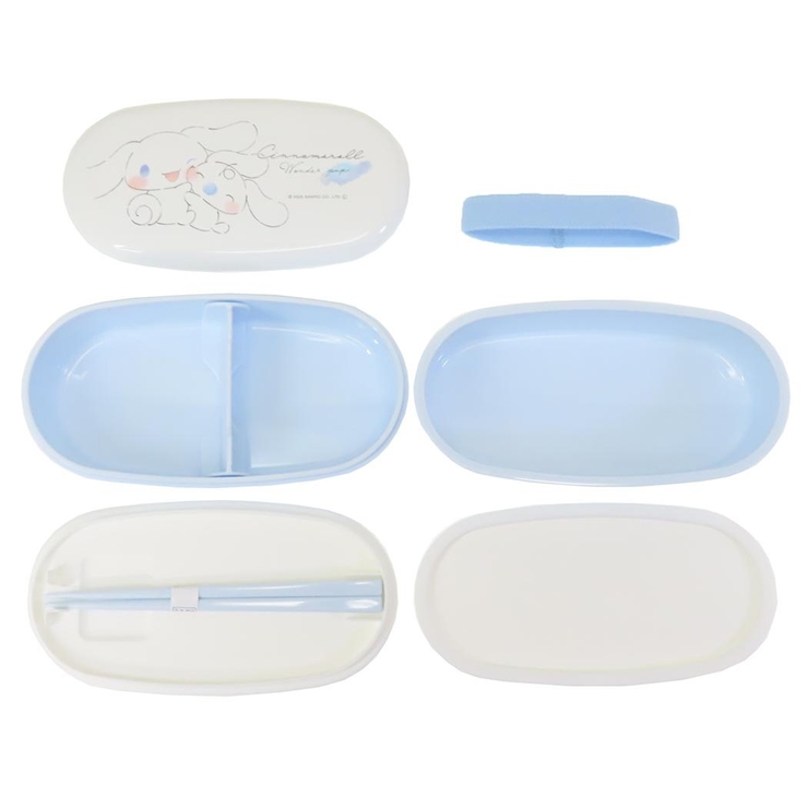 シナモロール お弁当箱 楕円レンジ2段ランチボックス | cinemacollection | 詳細画像3 