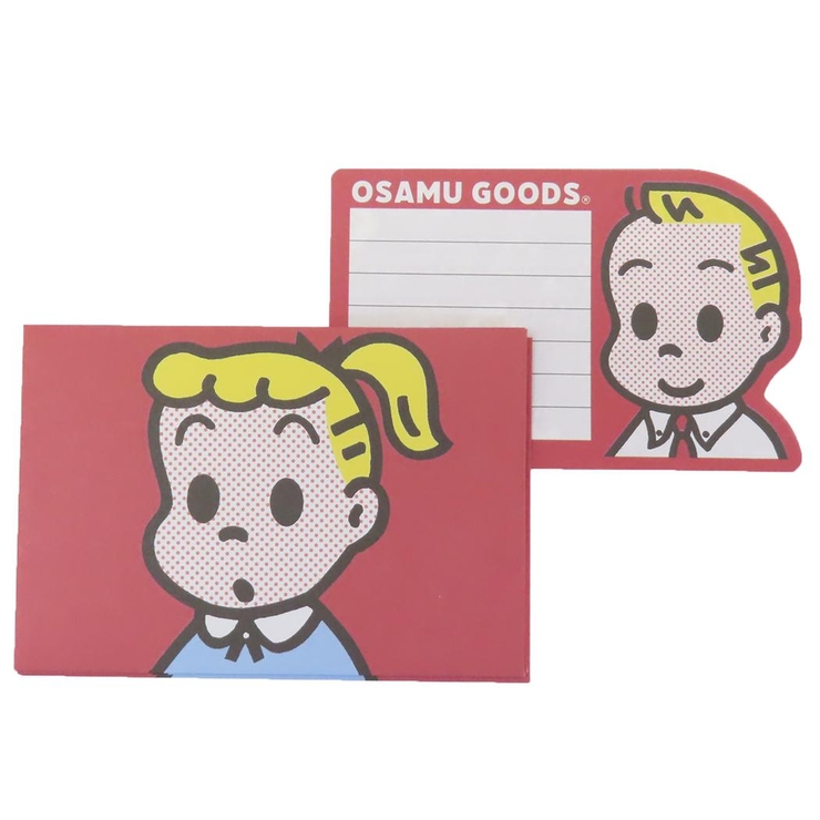 オサムグッズ 手渡し手紙セット ダイカットミニレター | cinemacollection | 詳細画像1 