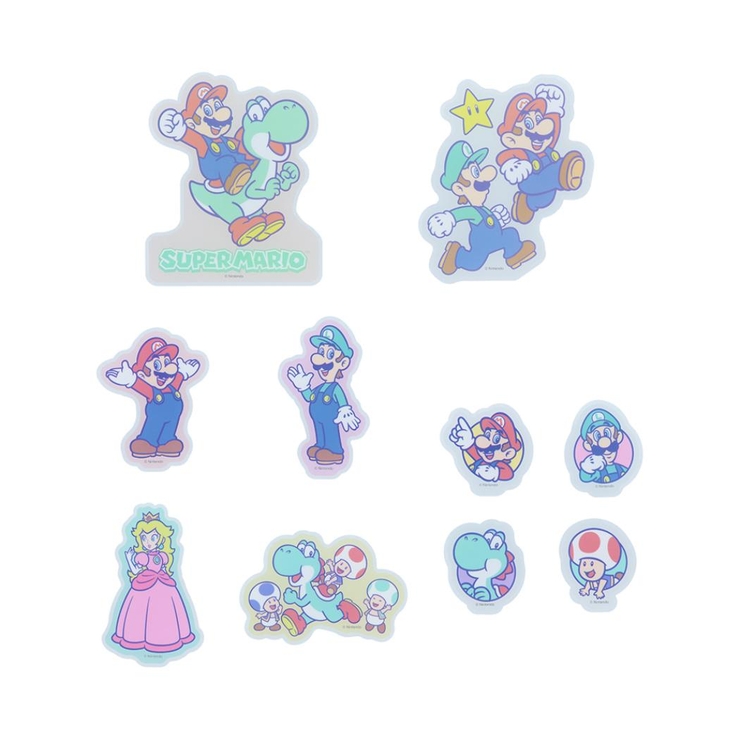 スーパーマリオブラザーズ フレークシール ステッカーセット | cinemacollection | 詳細画像3 