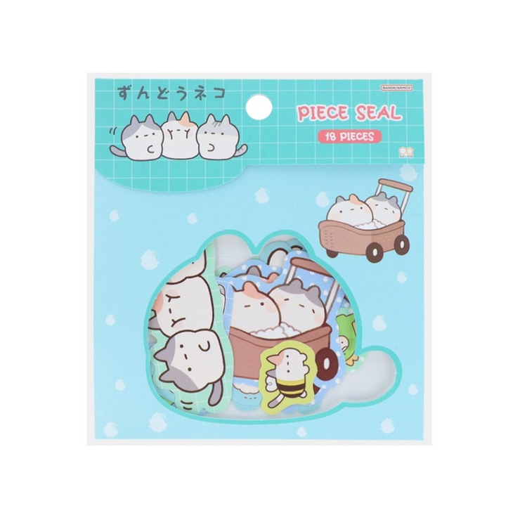 ずんどうネコ フレークシール ピースシール | cinemacollection | 詳細画像1 