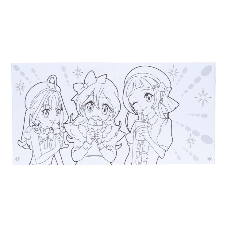 キミとアイドルプリキュア 塗り絵 デッカぬりえ | cinemacollection【KIDS】 | 詳細画像3 
