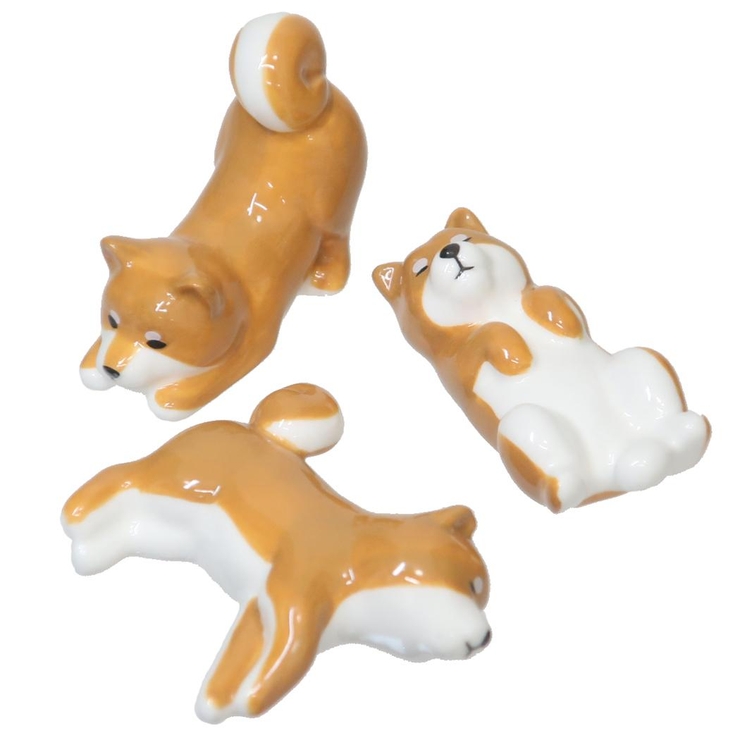 箸置き 柴犬の箸おきセット 3個セット | cinemacollection | 詳細画像1 